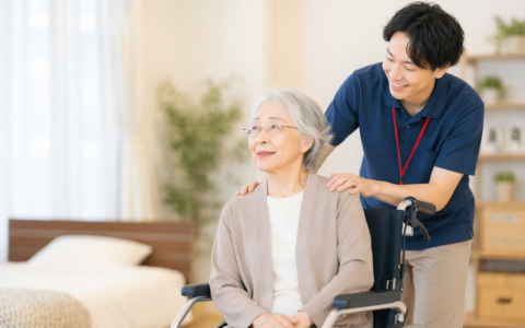 やさしい介護のひととき